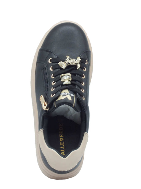 Valleverde Valleverde Sneakers Donna 35492 Nero sintetico nero Nero