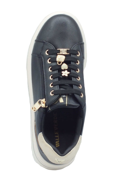 Valleverde Valleverde Sneakers Donna V35452 Black sintetico nero Black