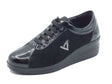 Valleverde Valleverde Sneakers confort Donna VD204F Suede Black pelle nero Nero