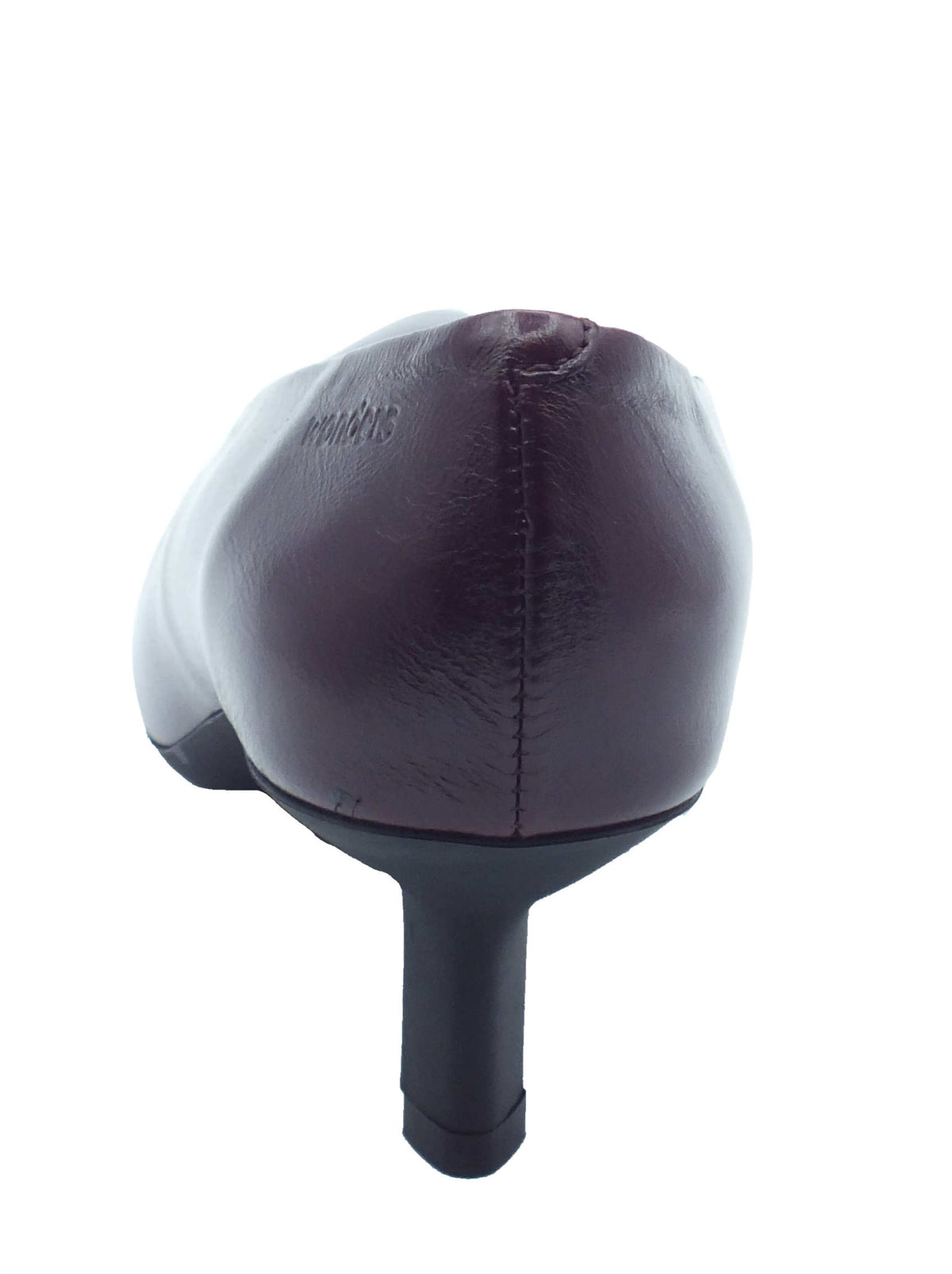 Wonders Wonders Decoltè con tacco Donna G-7141 FlexFit Talis Vino pelle rosso bordò