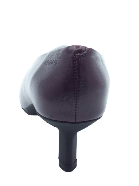 Wonders Wonders Decoltè con tacco Donna G-7141 FlexFit Talis Vino pelle rosso bordò