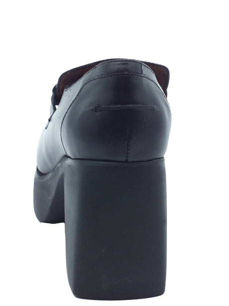 Wonders Wonders Mocassini Donna H-4903 Infly Iseo Negro pelle nero Nero