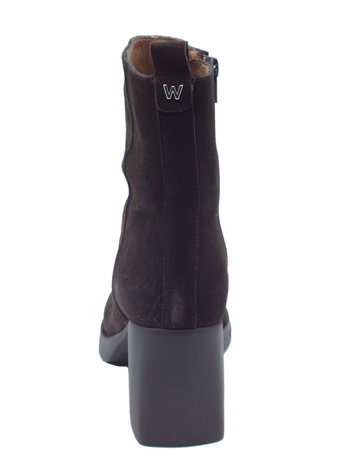 Wonders Wonders Tronchetti con tacco Donna L-1601 Vera Charme Testa pelle marrone Testa