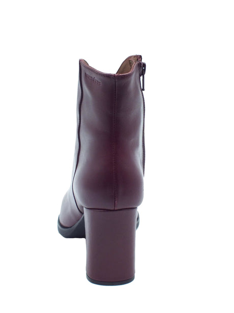 Wonders Wonders Tronchetti con tacco Donna M-5444 Velvet Vino pelle rosso Vino