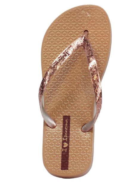 Ipanema Infradito Ipanema Glam per donna in caucciù rosa zeppa bassa Rose