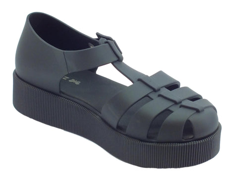 Zaxy Sandali Zaxy per donna modello sandaletto con zeppa alta Black