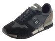 Blauer USA Sneakers Blauer USA per donna Melrose in tessuto e camoscio nero Black