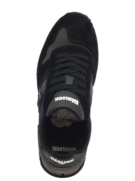 Blauer USA Sneakers Blauer USA per donna Melrose in tessuto e camoscio nero Black