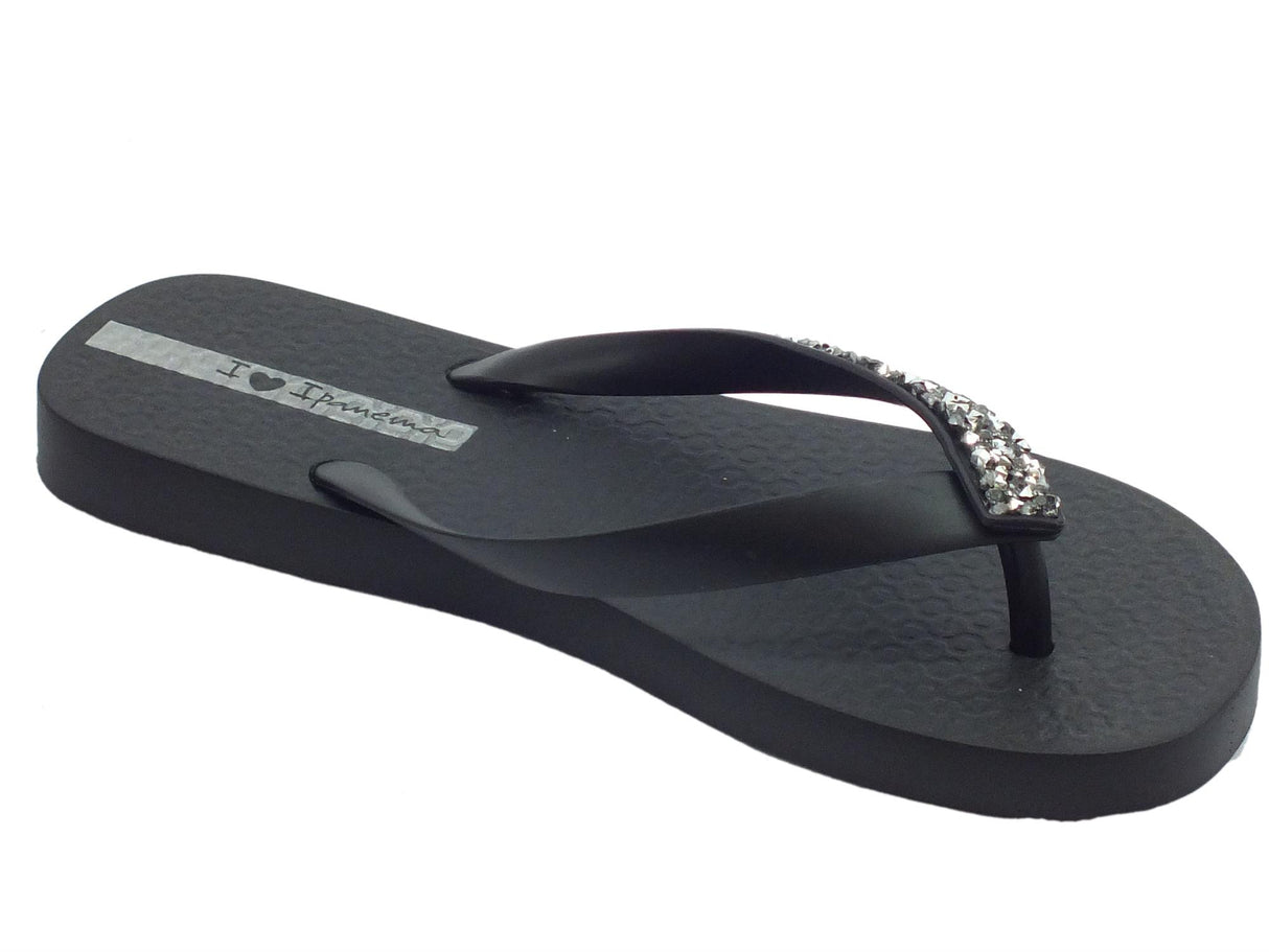 Ipanema Ipanema Colecao Collection 82685 Glam Special Fem Black infradito in gomma nero Black