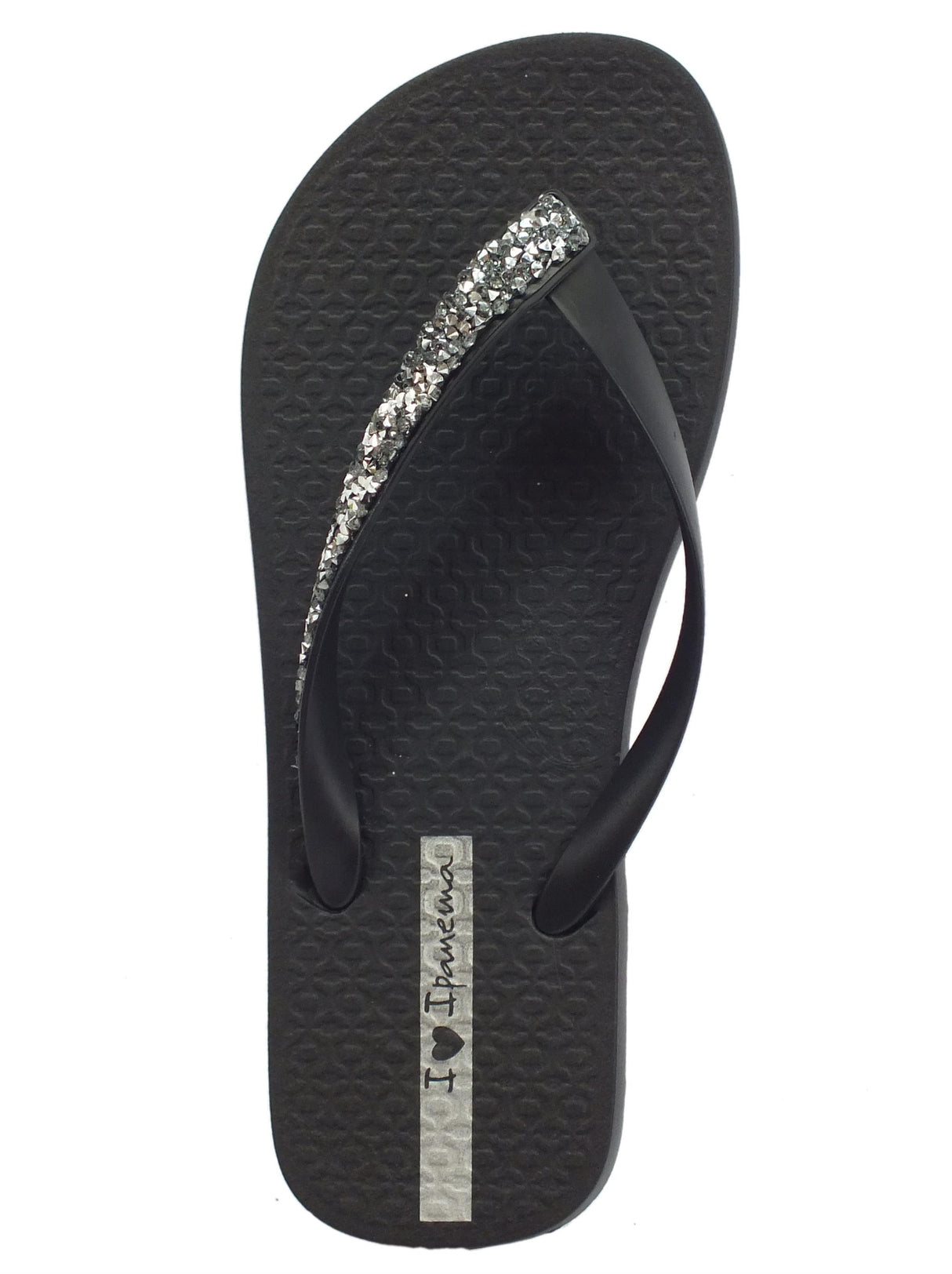 Ipanema Ipanema Colecao Collection 82685 Glam Special Fem Black infradito in gomma nero Black