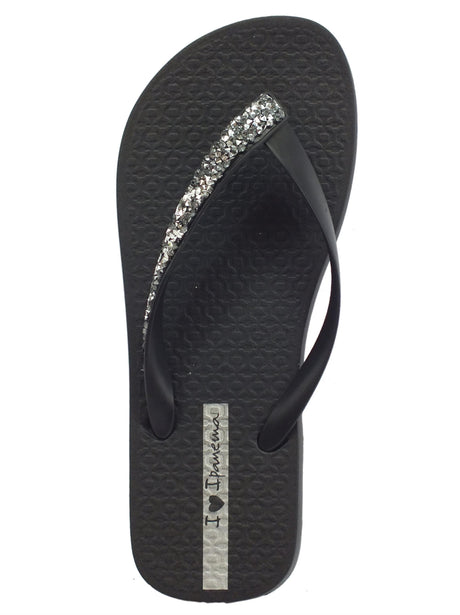 Ipanema Ipanema Colecao Collection 82685 Glam Special Fem Black infradito in gomma nero Black