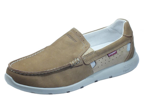 Grisport Grisport Mocassini Uomo 43908T 15 Sabbia Tapiro Stampato pelle beige Sabbia Tapiro Stampato