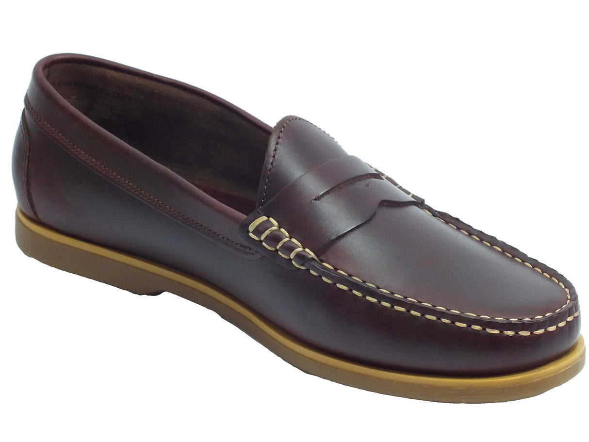 Lumberjack Lumberjack NAVIGATOR SM07802-005 Brunello Tan Mocassini classici Uomo pelle testa di moro Brunello