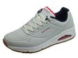 Skechers Skechers Street Los-Angeles 52458/WNVR Uno-STAND ON AIR White/Navy/Red Sneakers Sportive Uomo White/Navy/Red