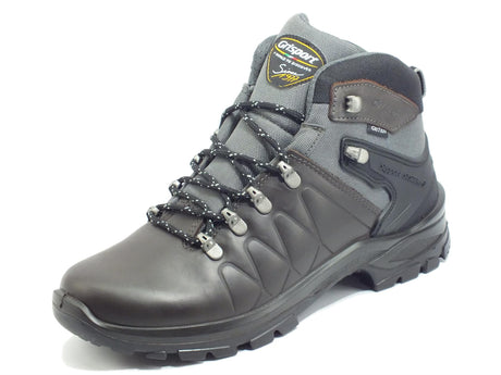 Grisport Grisport 14503D10G - Marrone Dakar Scarponcini da Trekking per Uomo in ecopelle e tessuto tecnico Marrone