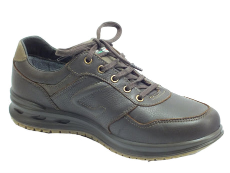 Grisport Grisport 43027A28G T. Moro Avon Scarpe Uomo in pelle fondo active soft back antistatico T. Moro
