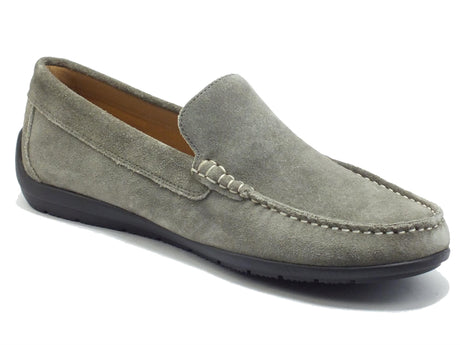 Lumberjack Lumberjack SM40602 Leman Grey Mocassini classici per Uomo in nabuk grigio Grey