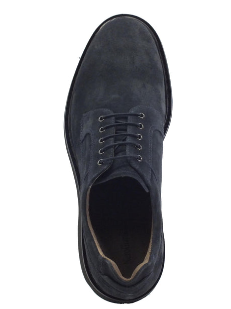 Nero Giardini NeroGiardini I102122U Camo Colorado Blu Scarpe per Uomo in camoscio modello elegante Blu