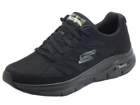 Skechers Skechers 232042/BBK Charge Back Black Scarpe Sportive Arch Fit per Uomo in tessuto Black