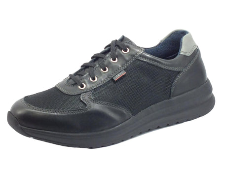 Zen Zen Engineering 278442 Nero Scarpe per Uomo in pelle e tessuto sottopiede memory nero