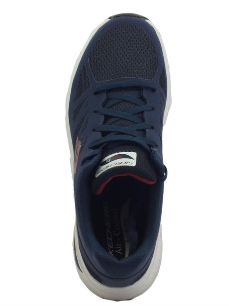Skechers Skechers ArchFit 232042 Charge Bsck Nevy Red Scarpe Sportive per Uomo in tessuto Nevy Red