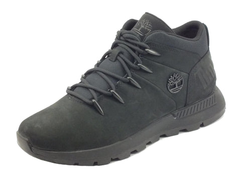 Timberland Timberland 0A1YN5 Sprint Trekker Black Scarponcini per Uomo in nabuk nero