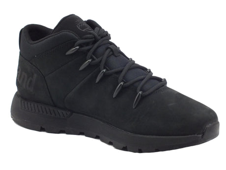 Timberland Timberland 0A1YN5 Sprint Trekker Black Scarponcini per Uomo in nabuk nero