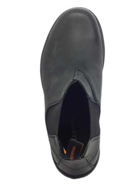 Valleverde Valleverde 36892 Ingrassato Nero Scarponcini per Uomo in pelle modello Beatles nero