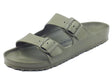 Birkenstock Birkenstock 1019094 Arizona EVA Khaki Sandali per Uomo doppia fibia in gomma Khaki