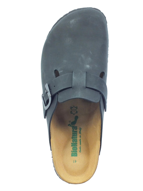 BioNatura Bionatura 11 Vegas Uomo Imb Crazy Nero Sandali per Uomo in pelle scamosciata Nero