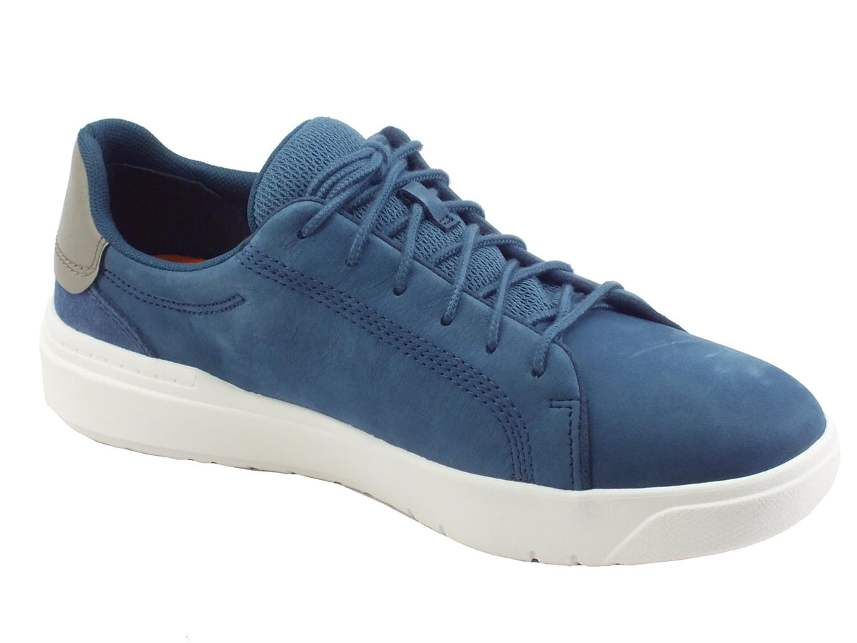 Timberland Timberland 0A292C Seneca Bay Oxford Dark Blue Scarpe per Uomo in nabuk e tessuto blu scuro