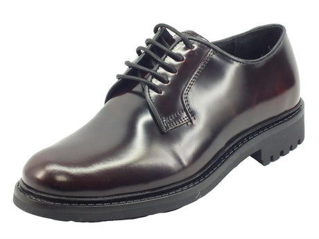 Franzini Franzini Sire 10037 Splendor Bordò Scarpe Eleganti da cerimonia per Uomo in pelle abrasivata Bordo