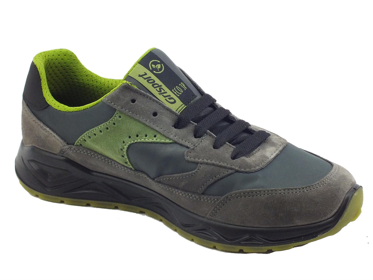 Grisport Grisport ECO2P 44201V38 Shork Vesuvio Scarpe Sportive per Uomo in nabuk e tessuto Vesuvio