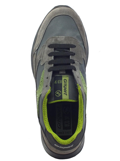 Grisport Grisport ECO2P 44201V38 Shork Vesuvio Scarpe Sportive per Uomo in nabuk e tessuto Vesuvio