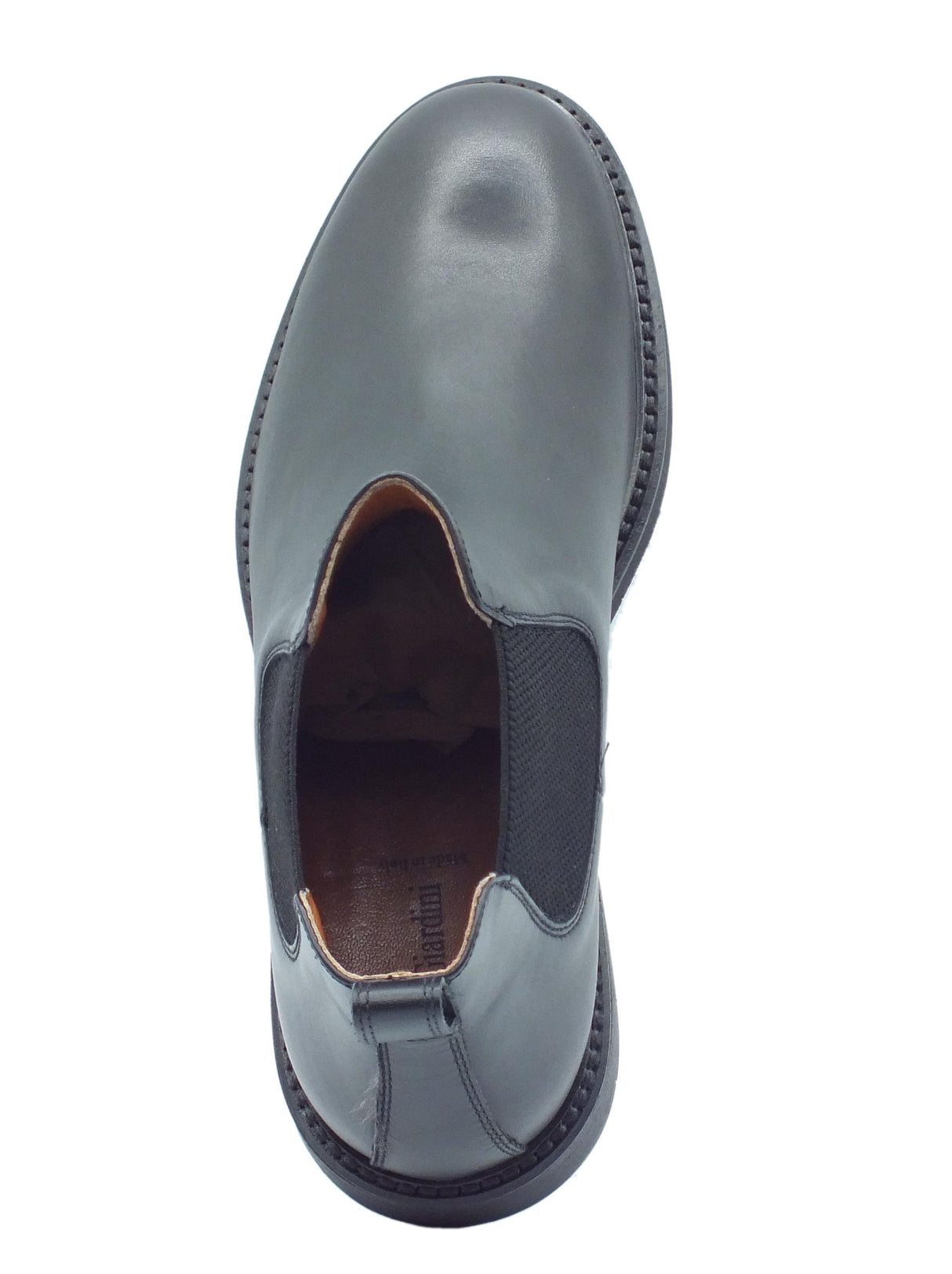 Nero Giardini NeroGiardini I302953UE Ilcea Nero Scarponcini Beatles per Uomo in pelle Nero