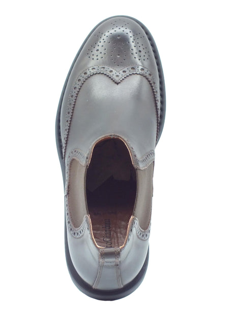 Nero Giardini NeroGiardini I303002UE Kenia Caffè Scarponcini Beatles per Uomo in pelle motivo duilio Kenia Caffè