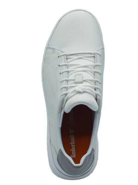 Timberland Timberland 0A2921 Seneca Bay Oxford White Scarpe per Uomo in pelle e tessuto Bianco White