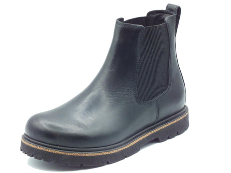 Birkenstock Birkenstock 1025764 Highwood Slip On Black Scarponcini Beatles per Uomo in pelle nera Black