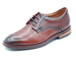 Clarks Clarks Un Hugh Lace Brown Leather Scarpe Eleganti per Uomo in pelle marrone spazzolato Brown