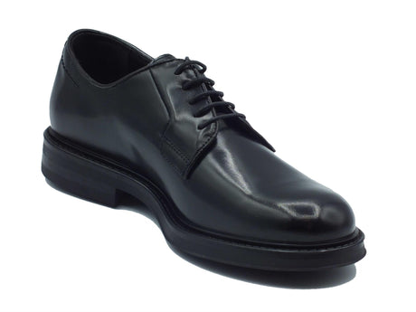 Mercanti Fiorentini Mercanti Fiorentini 08097 Abrasivato nero Scarpe Eleganti per Uomo in pelle nero