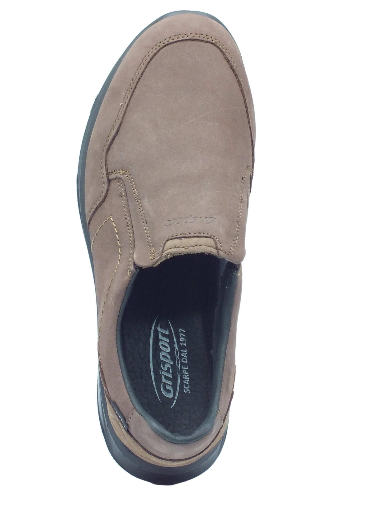 Grisport Grisport Active 44107S5G Foca Soft Leggero Mocassini per Uomo in pelle morbida marrone marrone