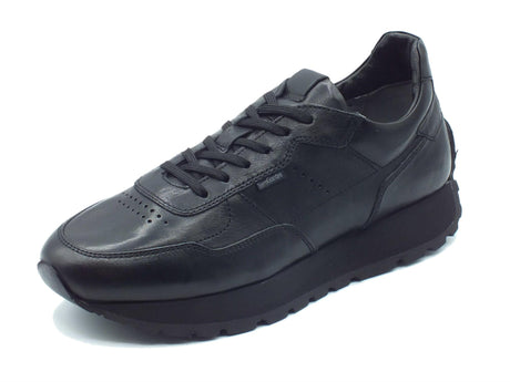 Nero Giardini NeroGiardini I303020U Levanto Nero Sneakers Sportive per Uomo in pelle con lacci Nero