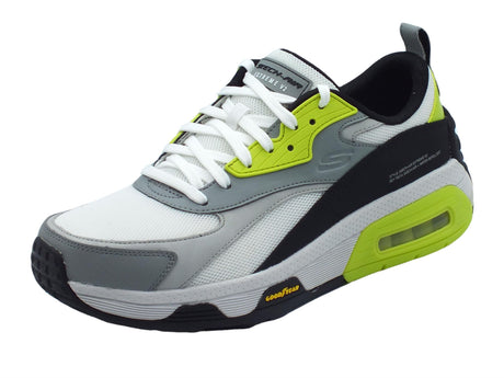 Skechers Skechers Skech-Air 232255 Extreme V2 White Lime Scarpe sportive per Uomo in tessuto White Lime