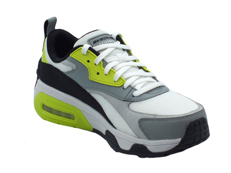 Skechers Skechers Skech-Air 232255 Extreme V2 White Lime Scarpe sportive per Uomo in tessuto White Lime