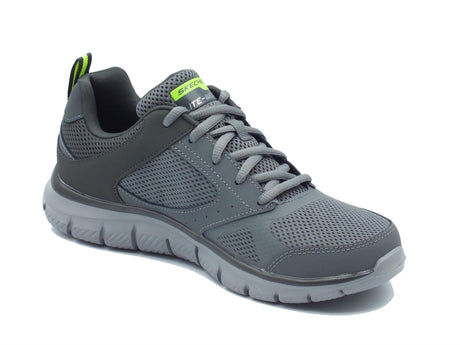 Skechers Skechers Sport 232398 Syntac Charcoal Scarpe sportive per Uomo in tessuto grigio Charcoal