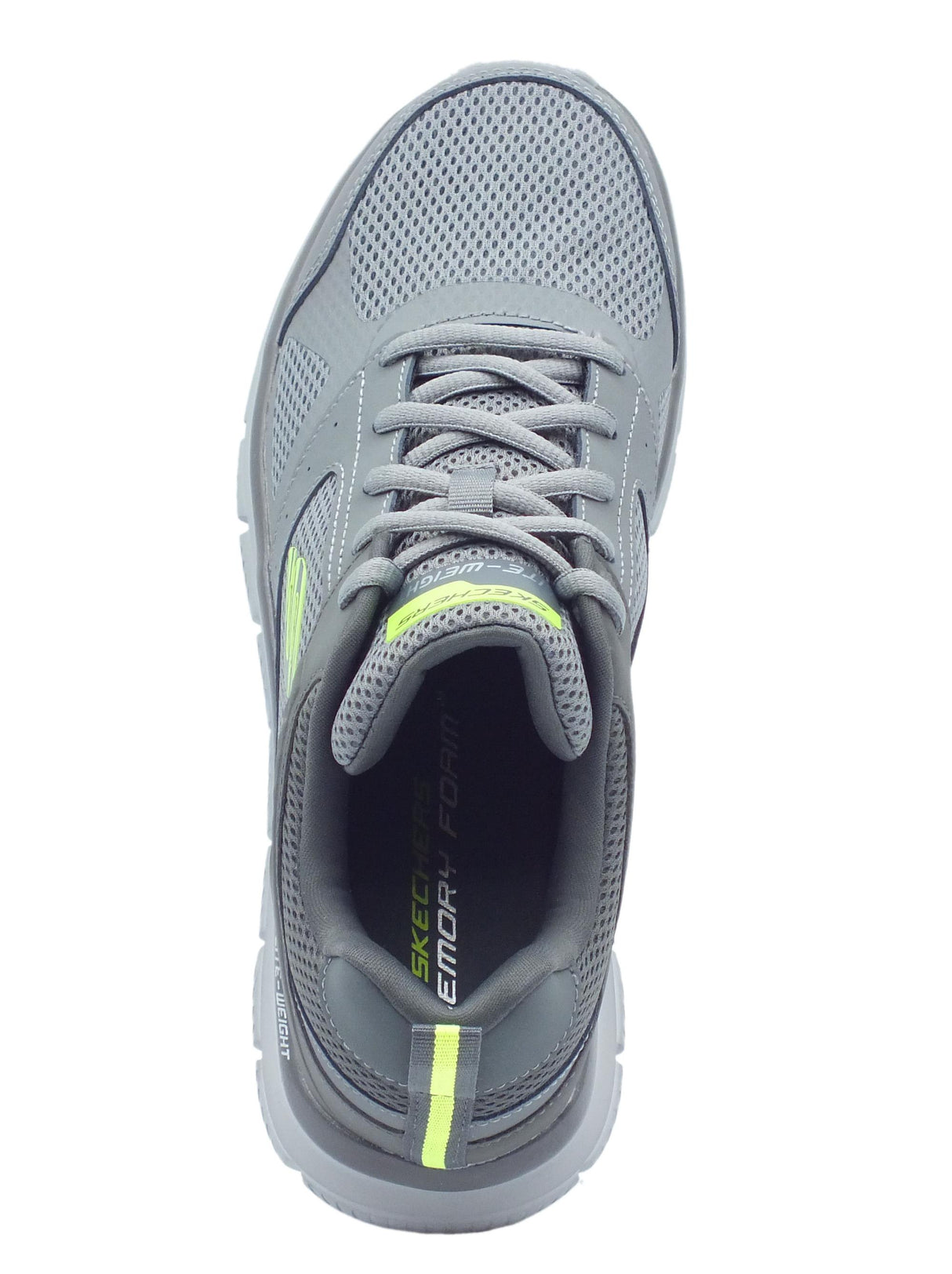 Skechers Skechers Sport 232398 Syntac Charcoal Scarpe sportive per Uomo in tessuto grigio Charcoal