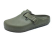 Birkenstock Birkenstock 1026215 Boston Eva Khaki Sandali per Uomo in gomma bianca Khaki