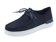 Clarks Clarks Courtlite Seam Navy Scarpe per Uomo in nabuk e pelle blu con lacci Navy