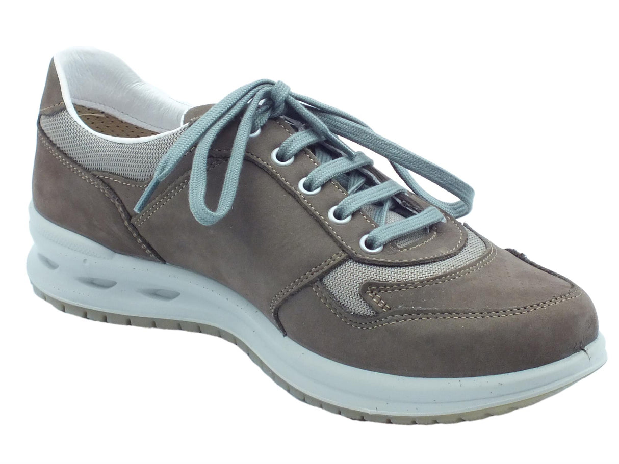 Grisport Grisport Active 43005S44 Visone Soft Leggero Scarpe per Uomo nabuk tessuto fondo antistatico Visone