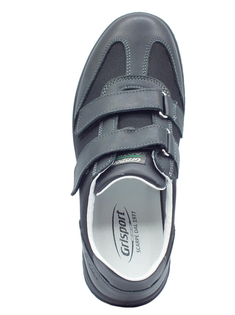 Grisport Grisport Active 43029T49 Nero Touch Scarpe per Uomo in pelle e tessuto fondo antistatico Nero